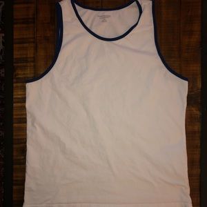 Large Amazon Essentials White Tank.